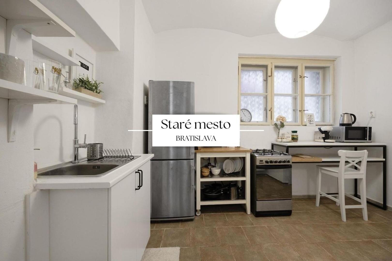 ברטיסלאבה Stylish Historical Apartment + Backyard מראה חיצוני תמונה